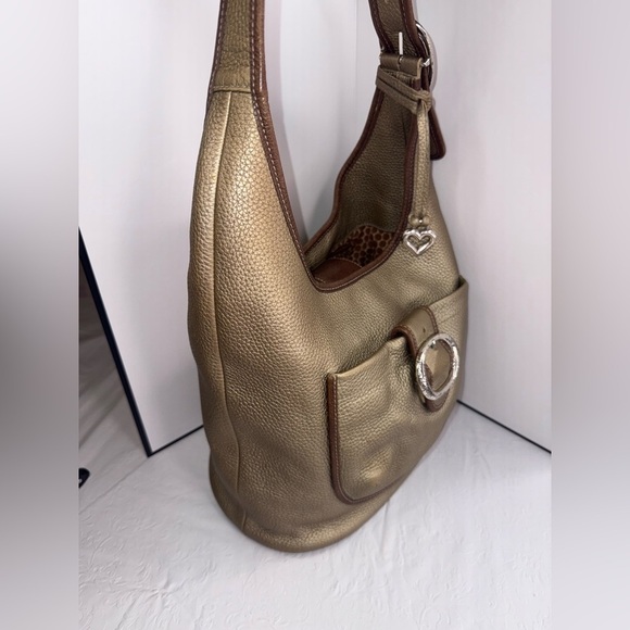 Brighton Gold Hobo Bag - Excellent Condition - Picture 3 of 10